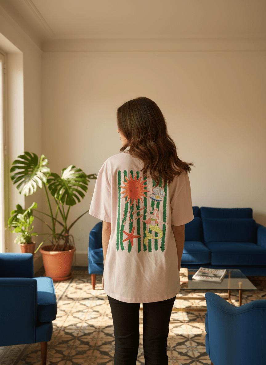 T - SHIRT TIRENE POUDRE - LA PETITE ETOILE T-shirt