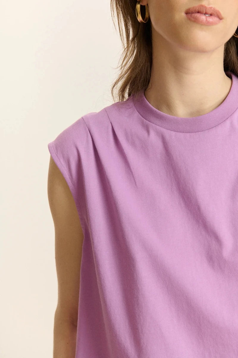 TEE SHIRT VIVI LILAS - GARANCE T - SHIRT