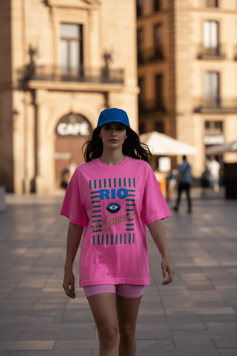 TILA ROSE DE JANEIRO - LAUREPLUSMAX T-shirt