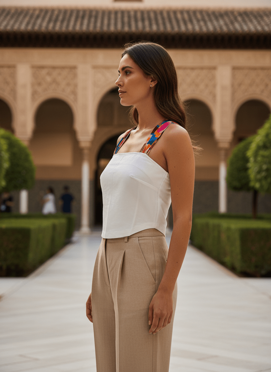 TOP ALEXA BEIGE - CASBAH LOVE Top