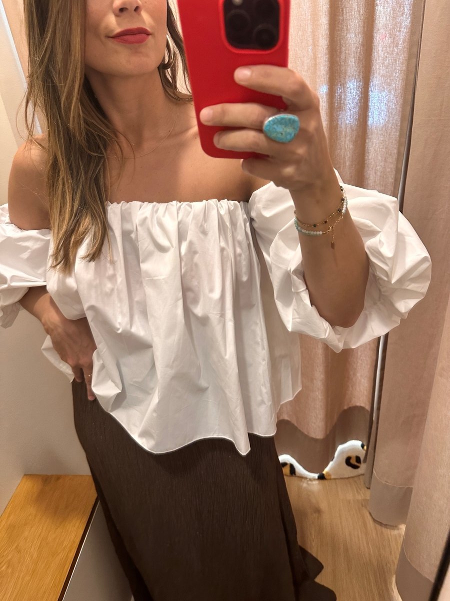 Top Kelly BLANC - L’ESSENTIEL Top