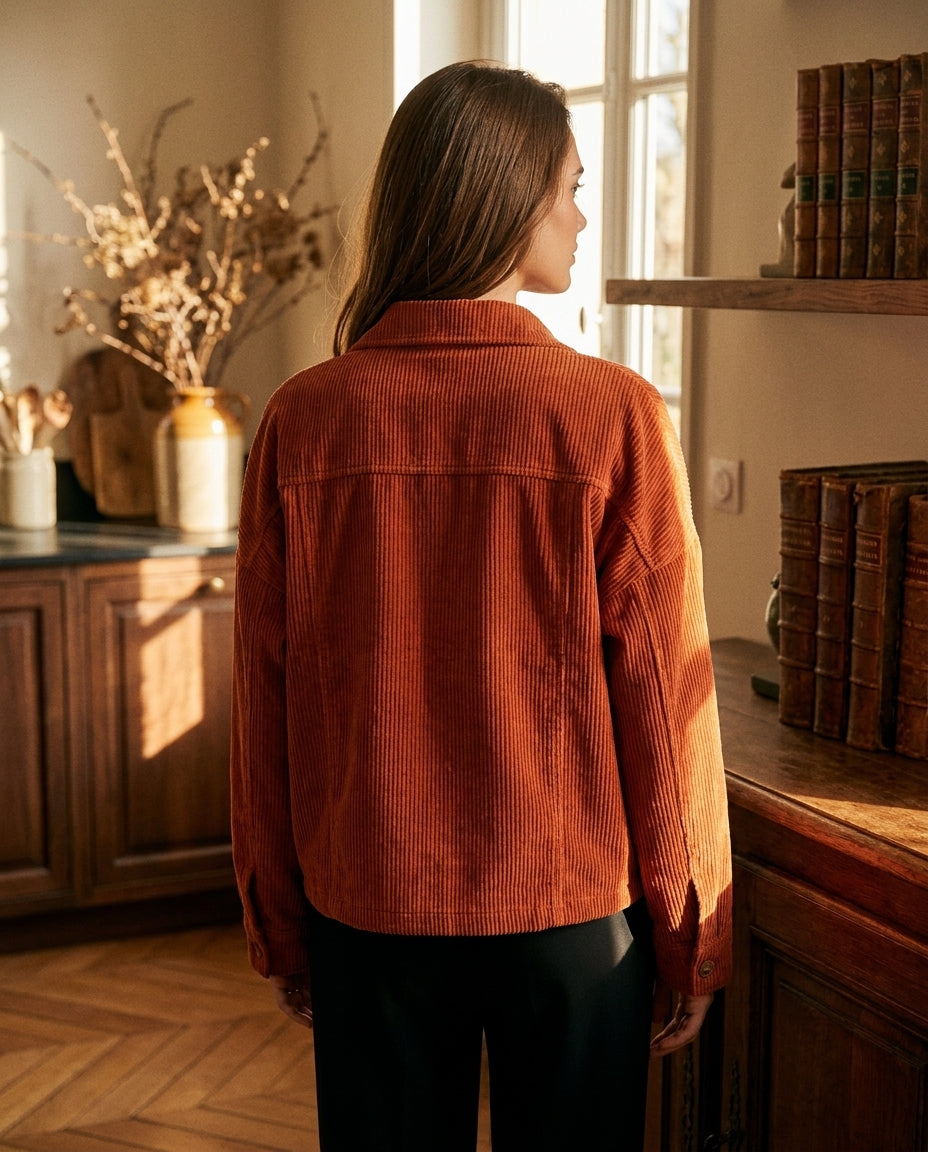 TOP LYLOU TERRACOTTA - MINUIT DOUZE TOP