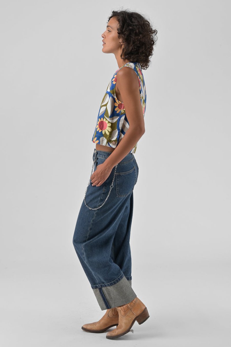 TOP MILLIE RETRO BLOOM - ORFEO TOP