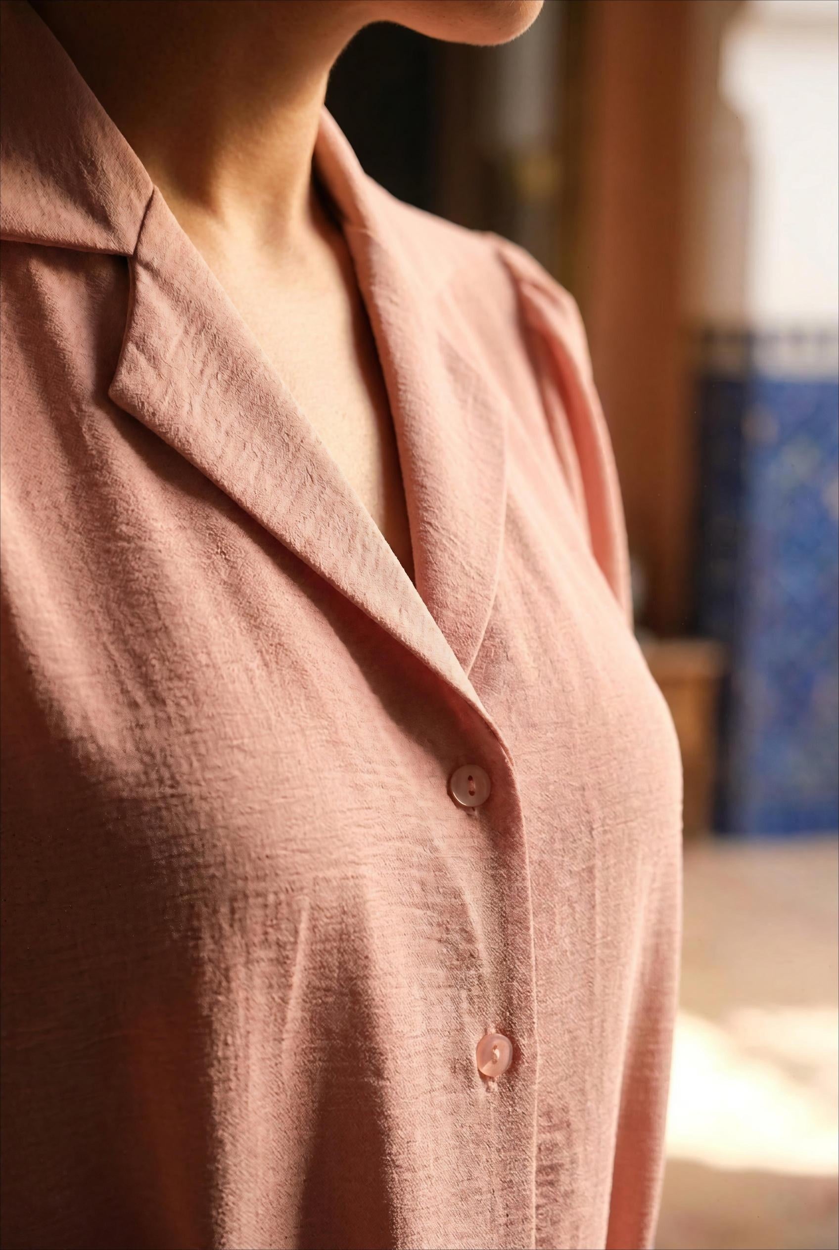 TOP NATALIA UNI ROSE - RUE DES ABBESSES Top