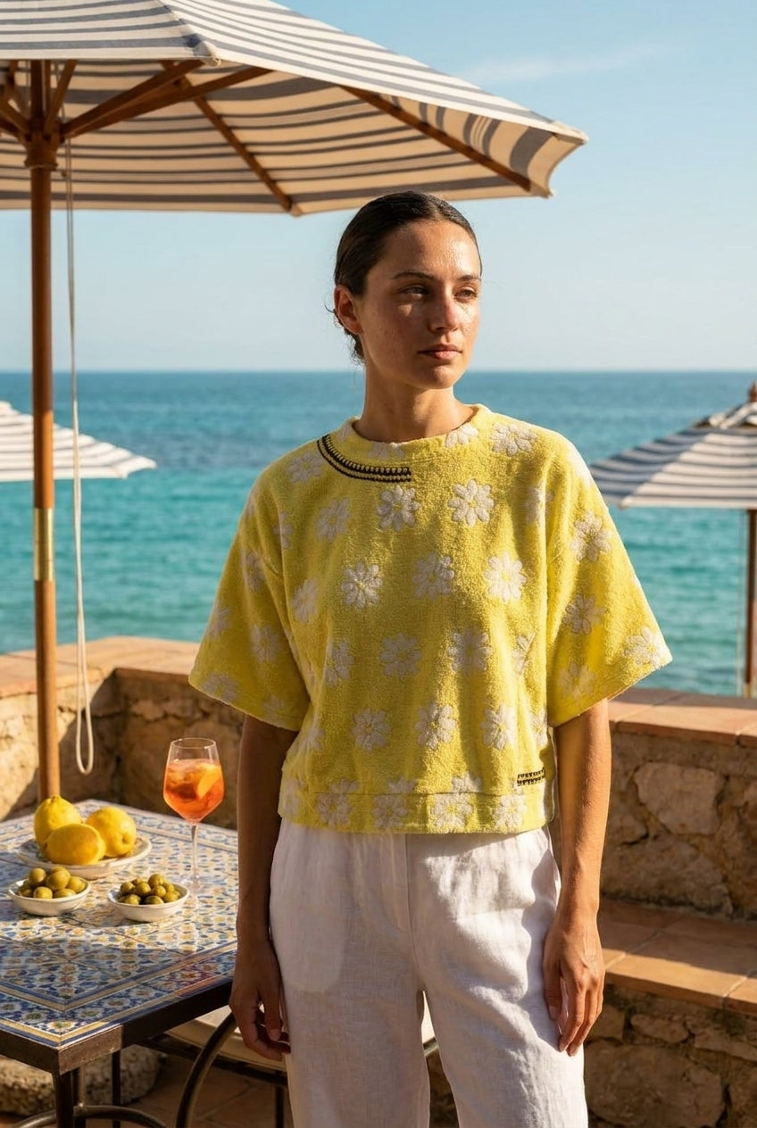 TSHIRT ADELIO JAUNE - ADORE Top