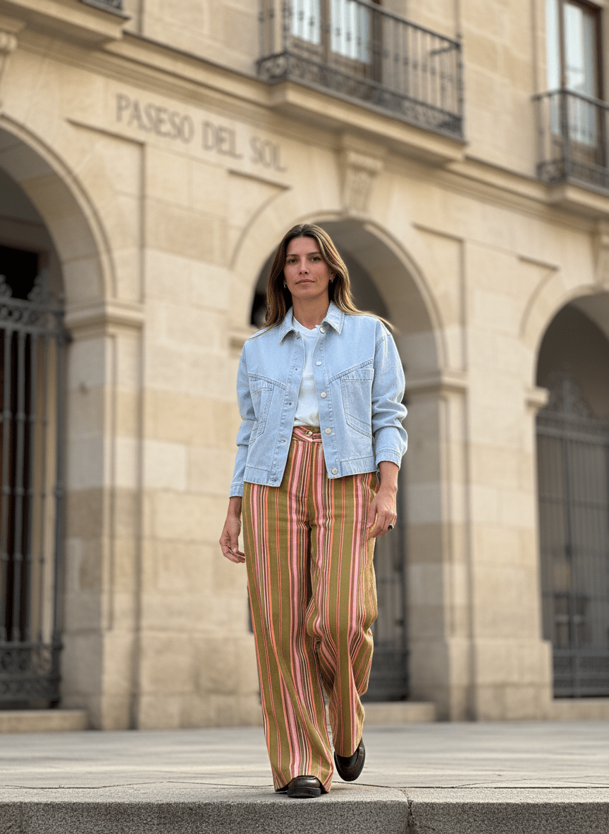 VALO DENIM BLEU - LAUREPLUSMAX Veste