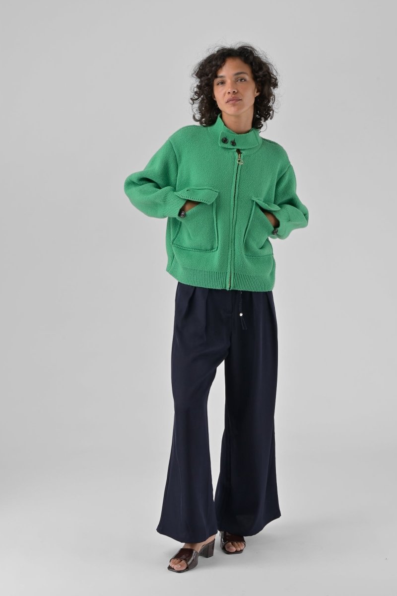 VESTE BIBA Vert - ORFEO GILET