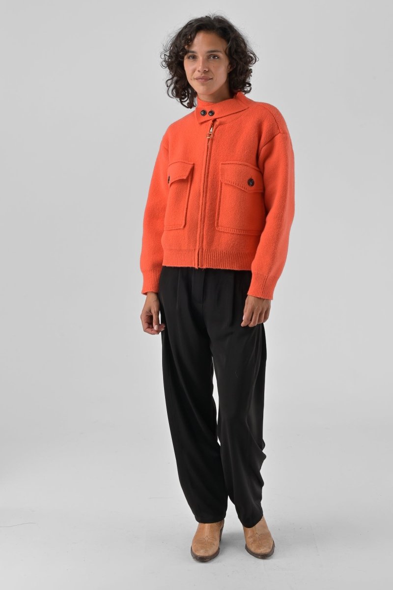 VESTE BIBA Vert - ORFEO GILET