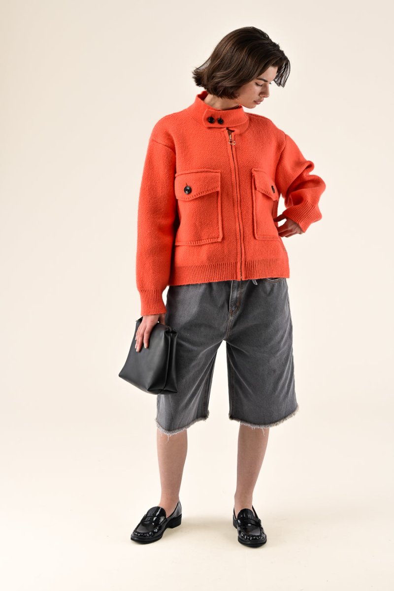 VESTE BIBA Vert - ORFEO GILET