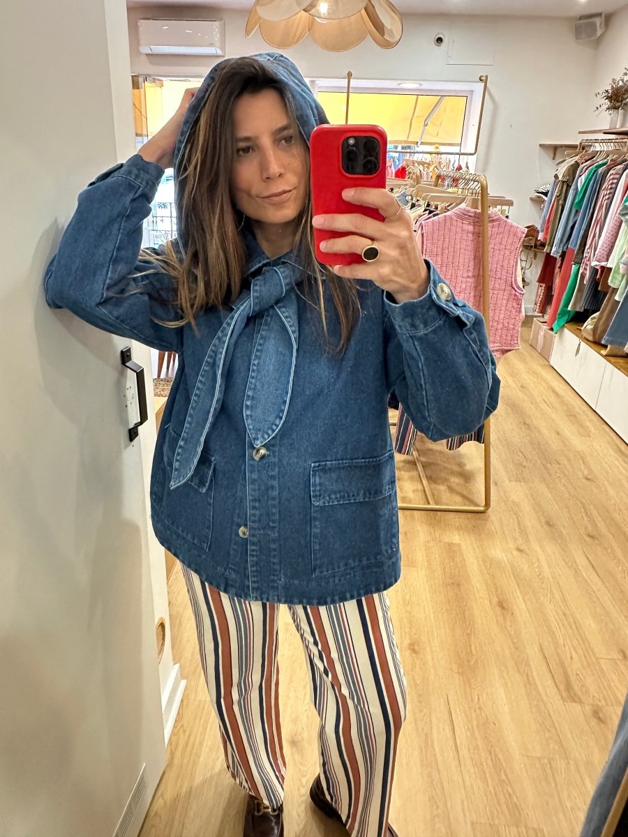 Veste Maggie BLEU JEAN - CHARLIOR Veste