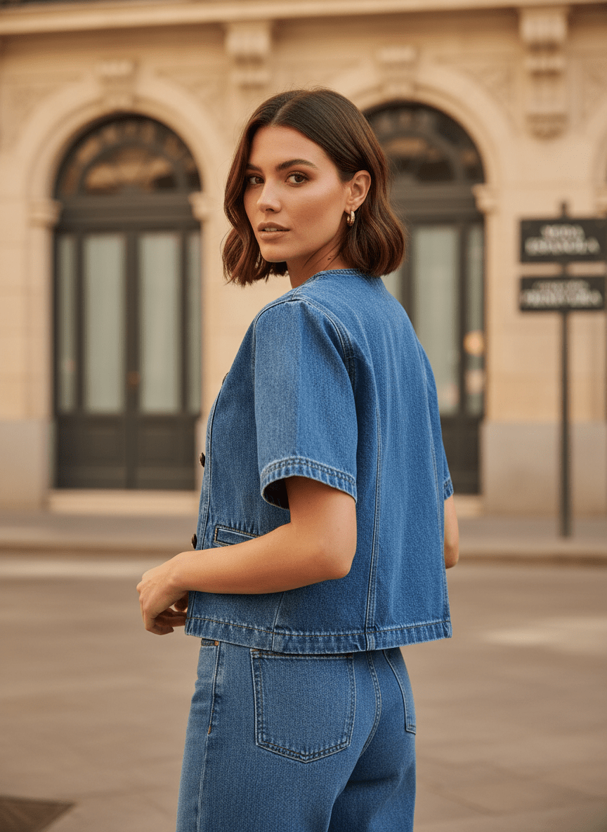 VESTE MILO DENIM - ADORE Veste