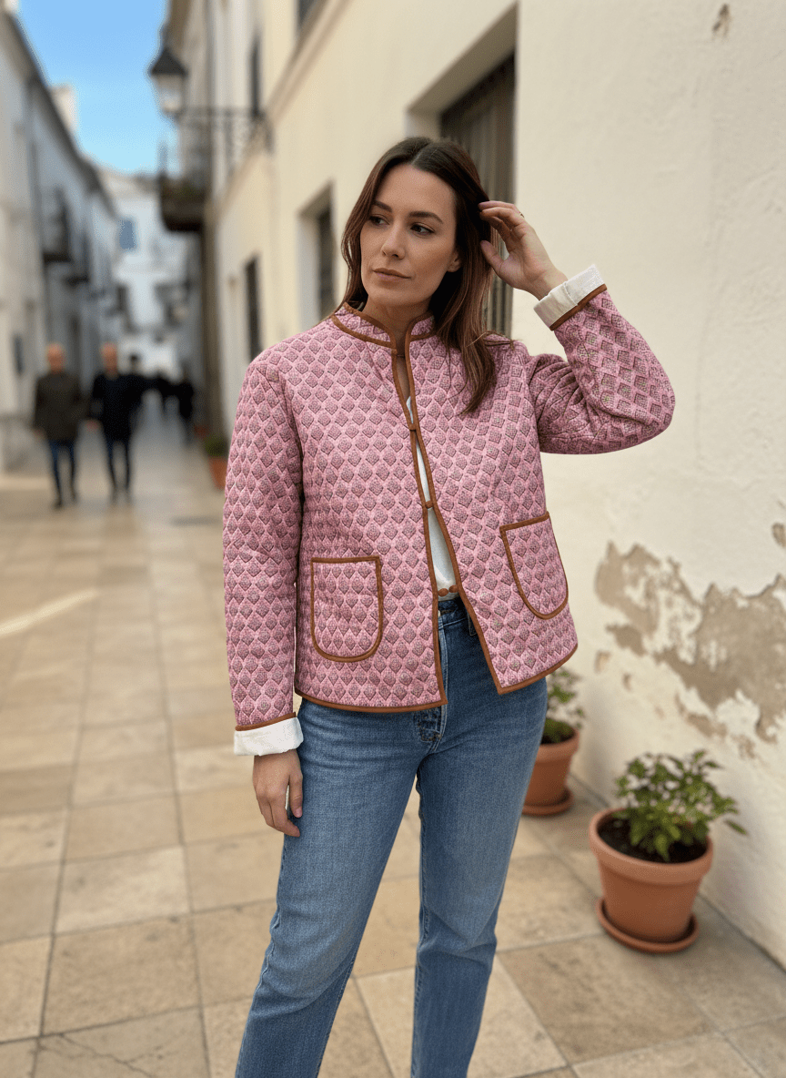 Veste Palm Rose - ATELIER EVENE Veste