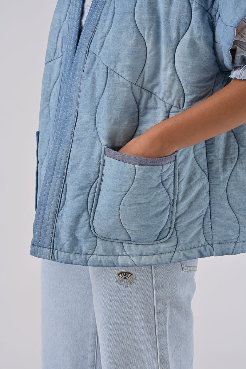 VESTE SAXON CHAMBRAY - ORFEO VESTE