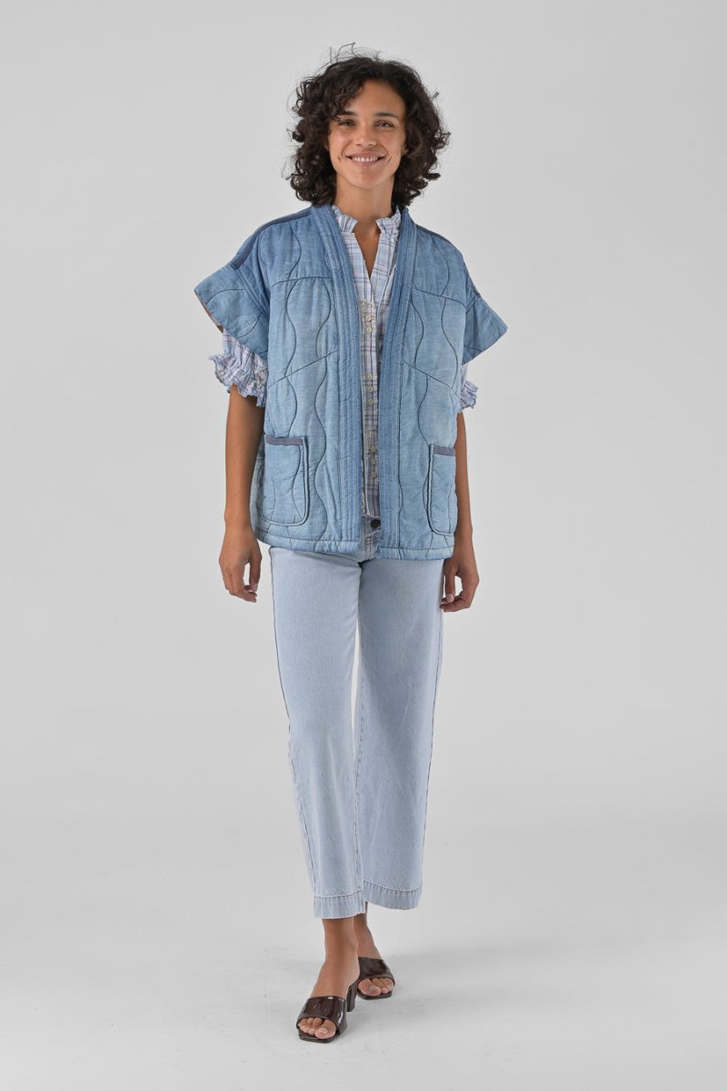 VESTE SAXON CHAMBRAY - ORFEO VESTE