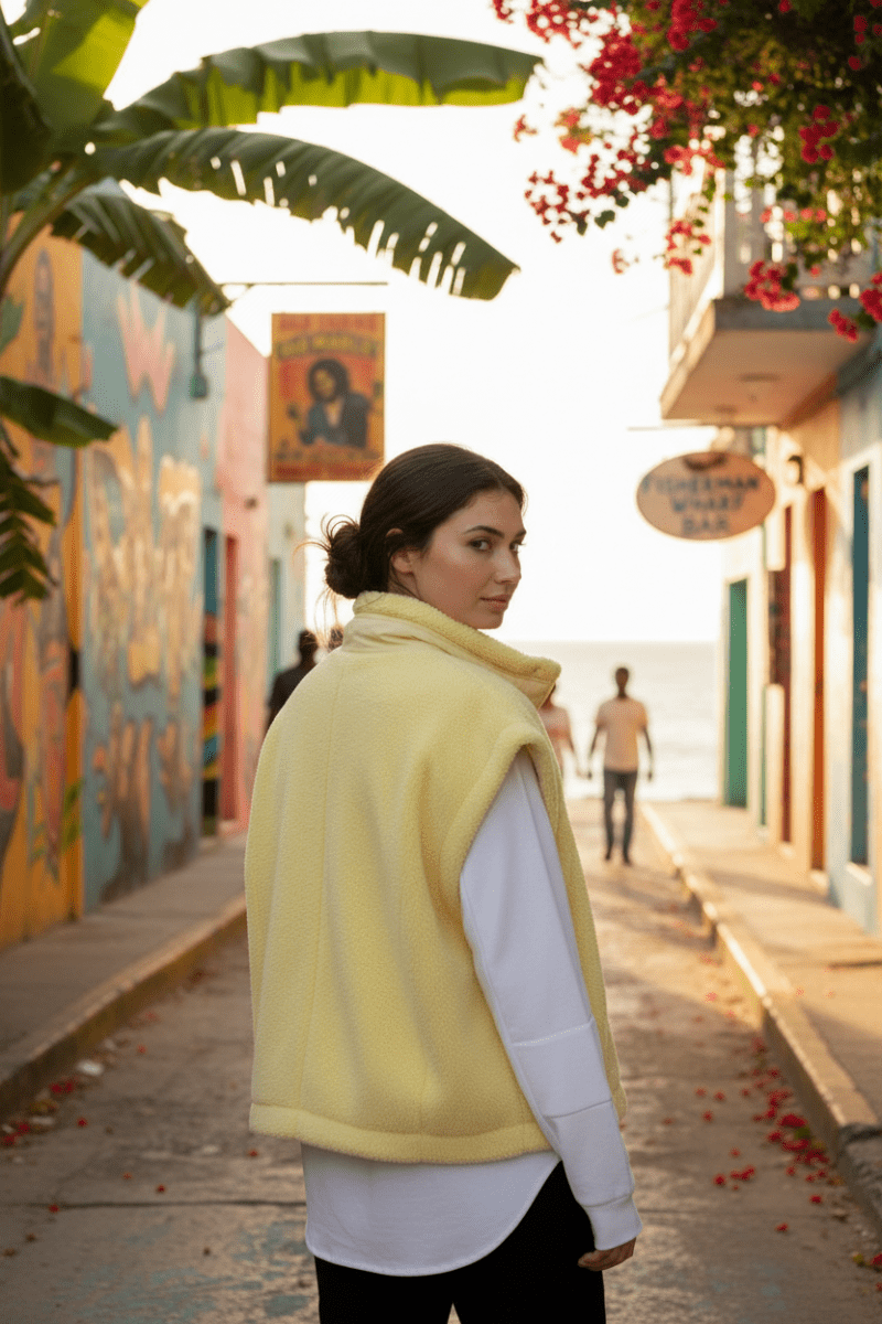 Veste Willow YELLOW - ONE TEE Veste