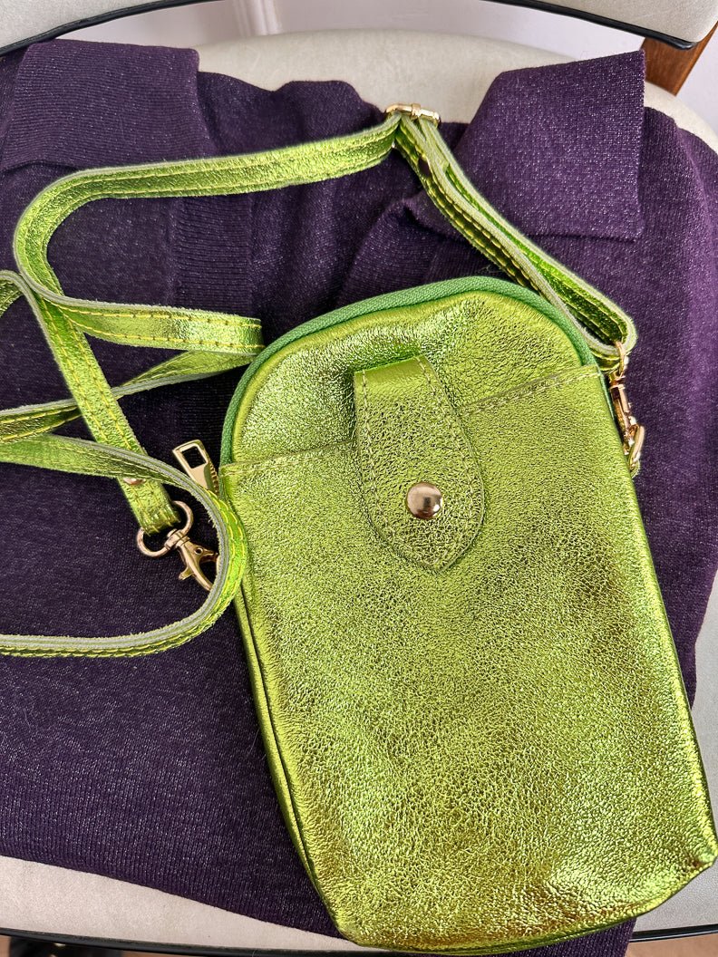 Sac Carla VERT ANIS - LOELA SELECTION Sac à main pour femme
